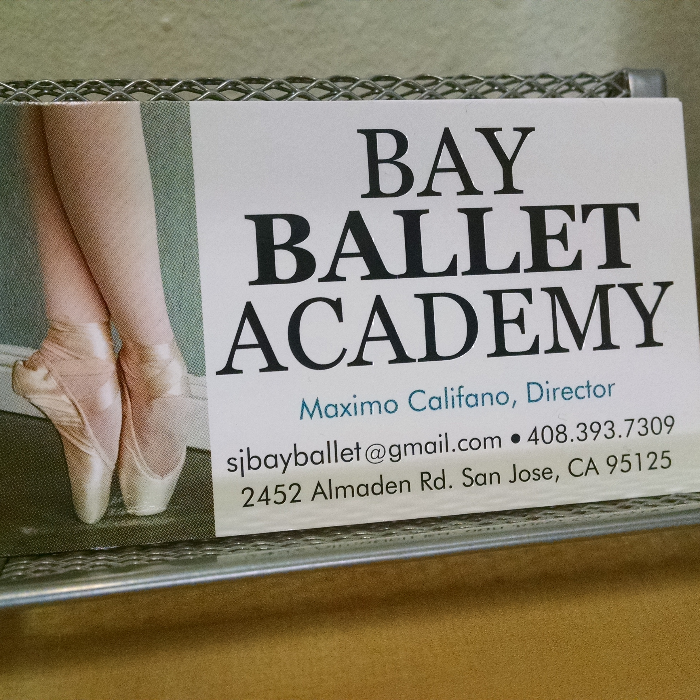Bay Ballet Academy San Jose CA Dance Classes Maximo Califano